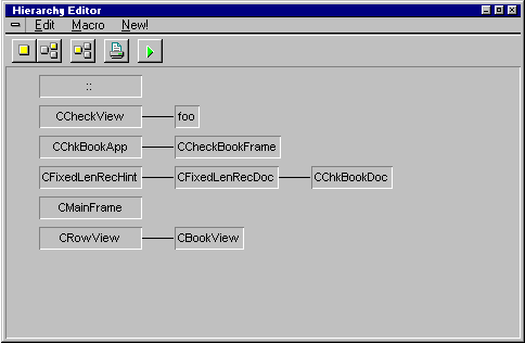Figure 5-8 <b>Hierarchy Editor</b> window