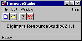 Figure 7-1 Resource Studio Shell window