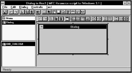 Figure 7-14 Dialog editor open in Browser window